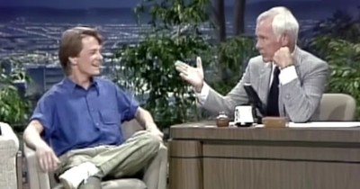 Throwback Clip Shows Michael J Fox On Johnny Carson For The First Time And It's A Hoot