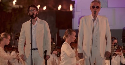 Andrea Bocelli And Josh Groban Sing 'We Will Meet Once Again' Together And It's Amazing