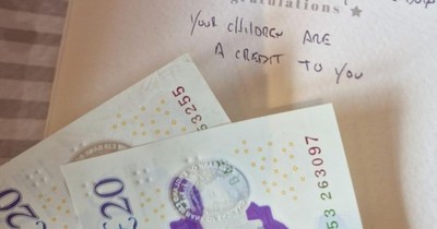 Mom Gets a Card from a Complete Stranger After Taking Kids into a Restaurant