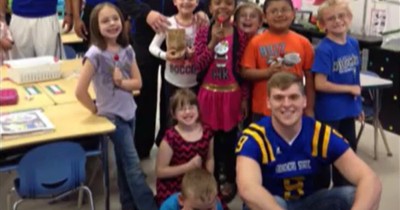 God Saves Luke Keller And He Praises Him On The Field