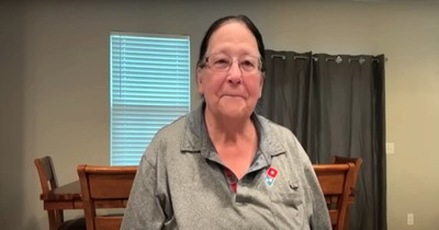 72-Year-Old Domino's Delivery Driver Took A Fall And Then Family Surprises Her With Over $200K