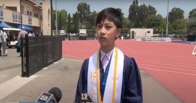 Not Only Did He Graduate College At 12 Years Old, But Clovis Hung Earned 5 Degrees, Too