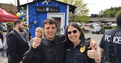 Town Came Together To Wish Man With Special Needs 'Happy Birthday'