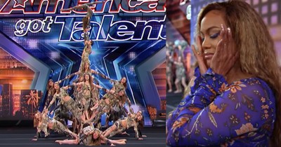 Gravity-Defying Aerial Dance Earns Golden Buzzer