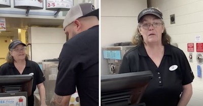 Woman Walking Alone In Bitter Cold Gets Ride And Then Same Stranger Turns Up Later At Her Work