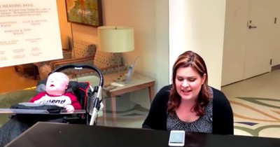 Mom Serenades Her 1-Year-Old Son With A Beautiful Song At His Neurologist Appointment