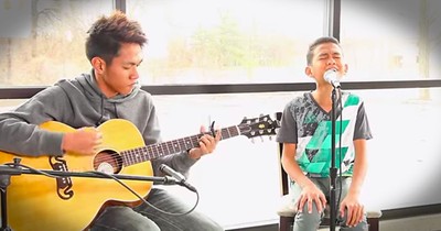 Two Cousins Sing Kari Jobe's 'Steady My Heart'