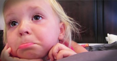 Little Girl Is Sad Her Favorite Cousin Can't Come To Her Party