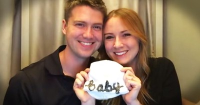 New Dad Gets A Surprise Pregnancy Announcement In A Photo Booth