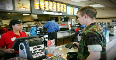 Woman Puts Down Navy Sailor But Others Stand Up For Him
