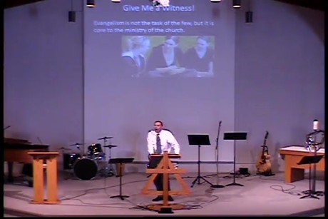 Give Me a Witness September 29, 2013 Pastor Bob Loerts
