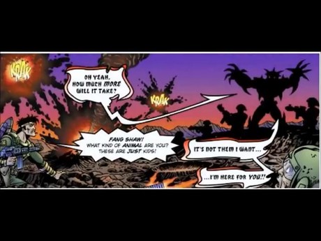Power Mark Living Comic Book
