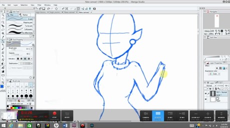 Dy Vlog 2 : Drawing Leona the elf