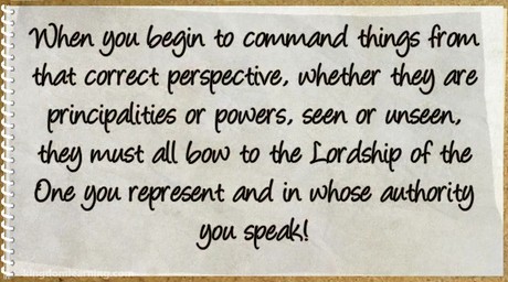 The Authority of Jesus Name