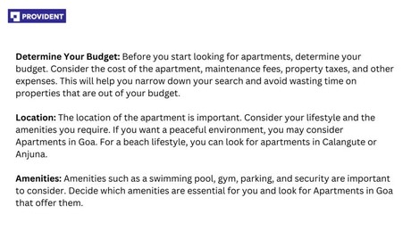 Flats in Goa | Apartments in Goa | Provident Housing