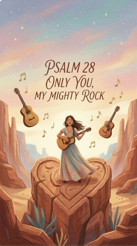 Book of Psalms Back to Songs: Psalm 28 - Only You, My Mighty Rock
