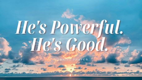 A Prayer for the One Who Is Afraid of God's Glory and Power