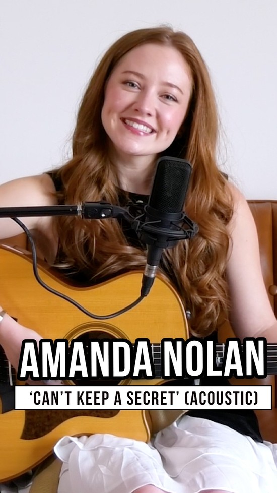 Amanda Nolan Performs 'Can’t Keep A Secret' Acoustic | GodTube Exclusive