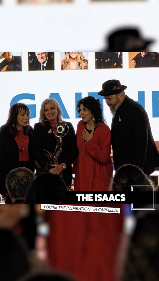 The Isaacs Perform A Cappella Version of 'You're The Inspiration'