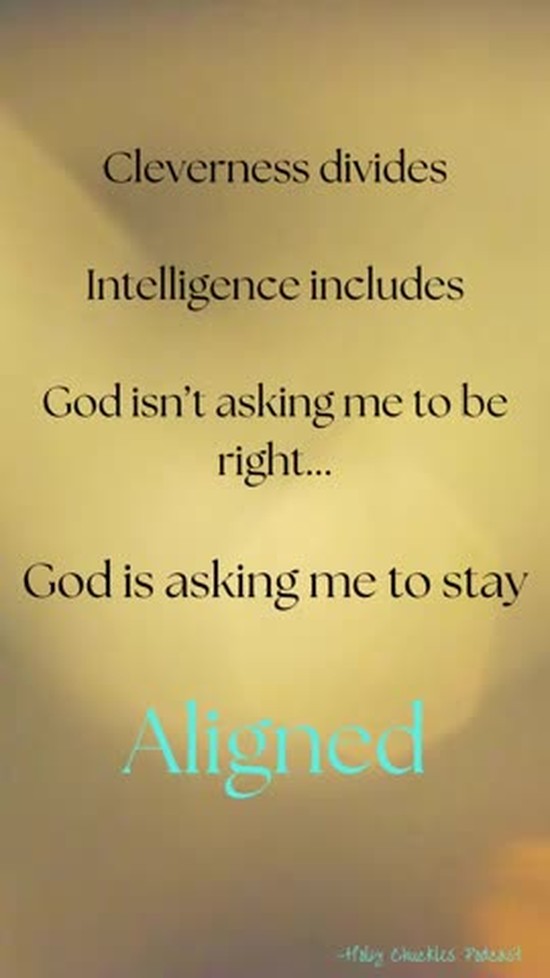 Alignment Over Being Right