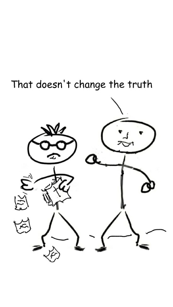 You Can't Edit the Truth