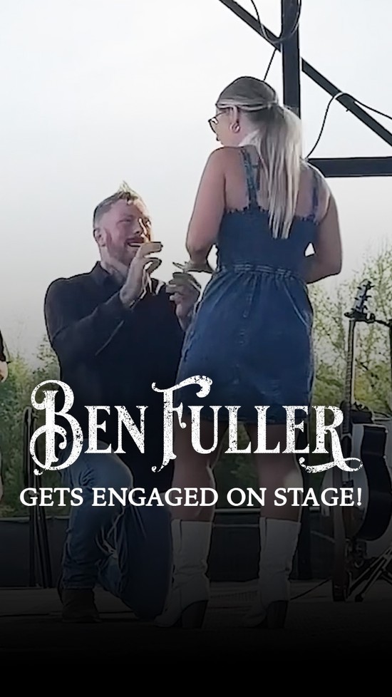 Christian Singer Ben Fuller Proposed to His Girlfriend on Stage in North Carolina!