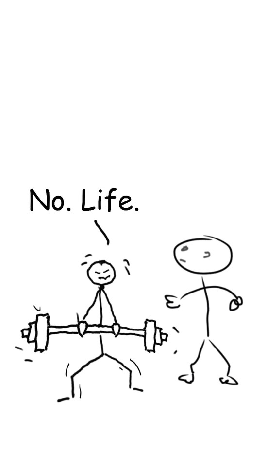 Weight Isn't A Dumbbell - It's Life