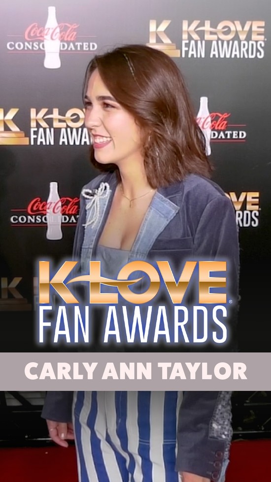 Carly Ann Taylor Shares Powerful Story Behind “Why Should I Worry?” at K-LOVE Fan Awards