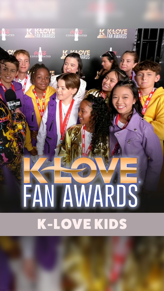K-LOVE Kids Sing “Your Way’s Better” on K-LOVE Fan Awards Red Carpet