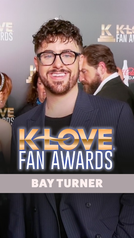 Bay Turner Shares Miraculous Journey Behind “Somebody’s Praying” at K-LOVE Fan Awards