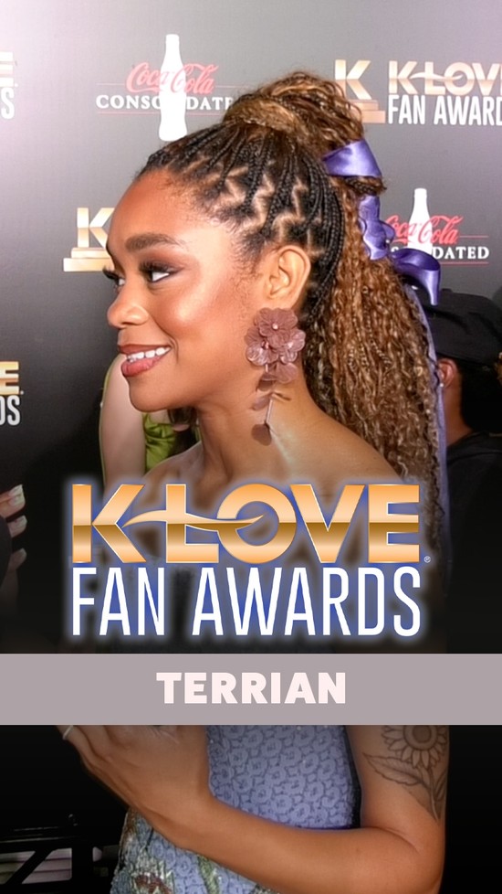 Terrian Talks “Testimony,” Acting Debut and New Album at K-LOVE Fan Awards
