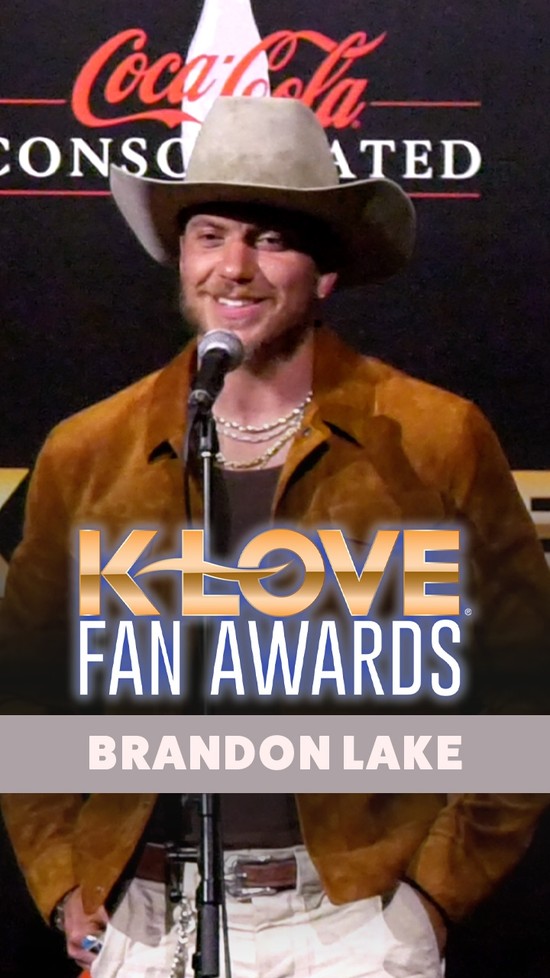 Brandon Lake Talks Baptisms, Staying Humble and Finding Rest Back Home | 2026 K-LOVE Fan Awards