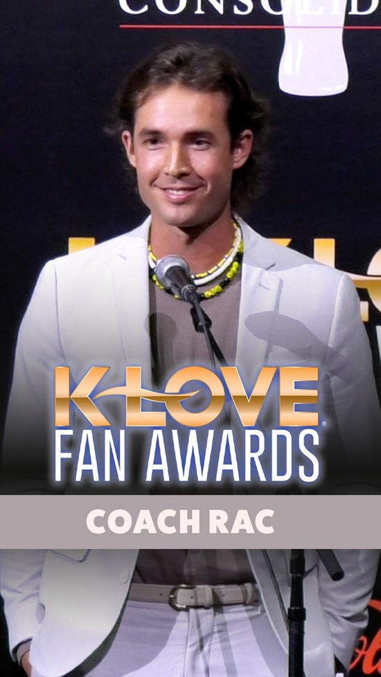 Coach RAC Talks Faith, Baseball, Humility and Overcoming Fear at K-LOVE Fan Awards