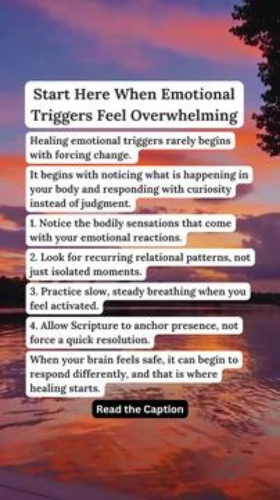 Start Here When Emotional Triggers Feel Overwhelming