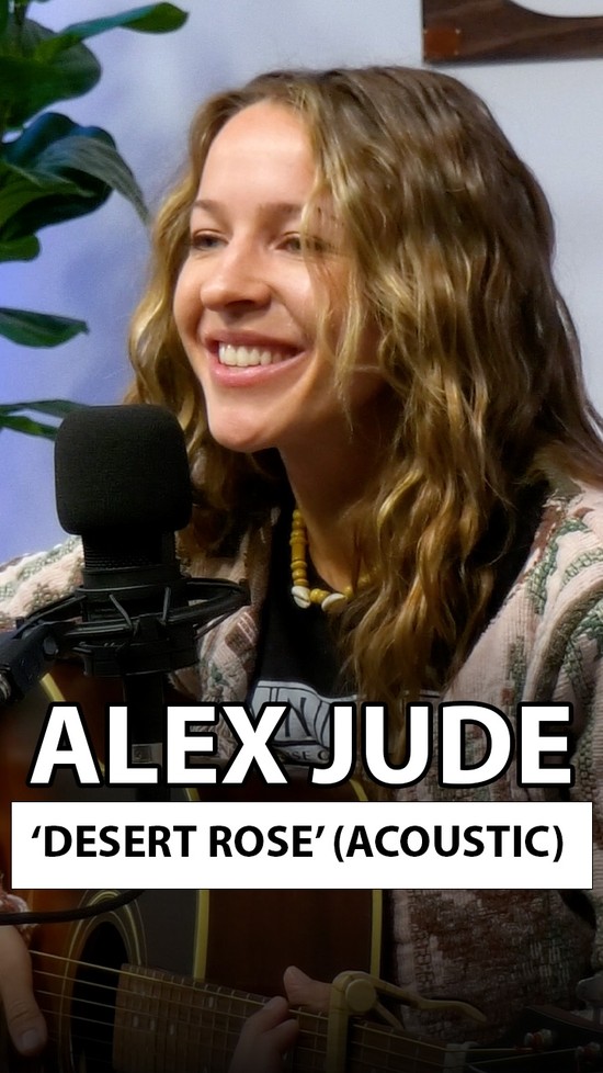 Alex Jude Performs Exclusive Acoustic Version of ‘Desert Rose’