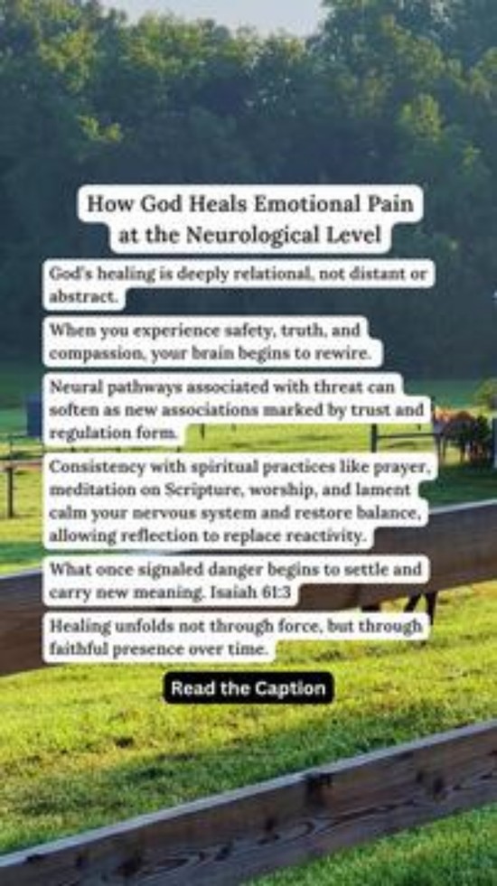 How God Heals Emotional Pain at the Neurological Level