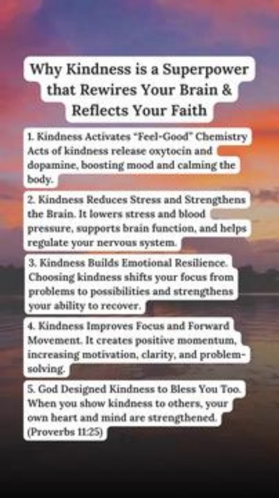 Why Kindness is a Superpower that Rewires Your Brain & Reflects Your Faith