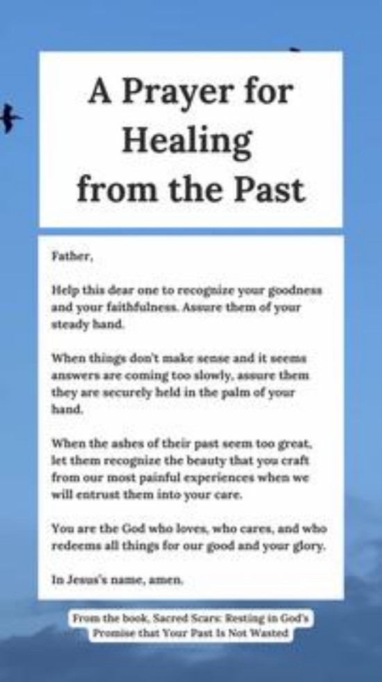 A Prayer for Healing from the Past