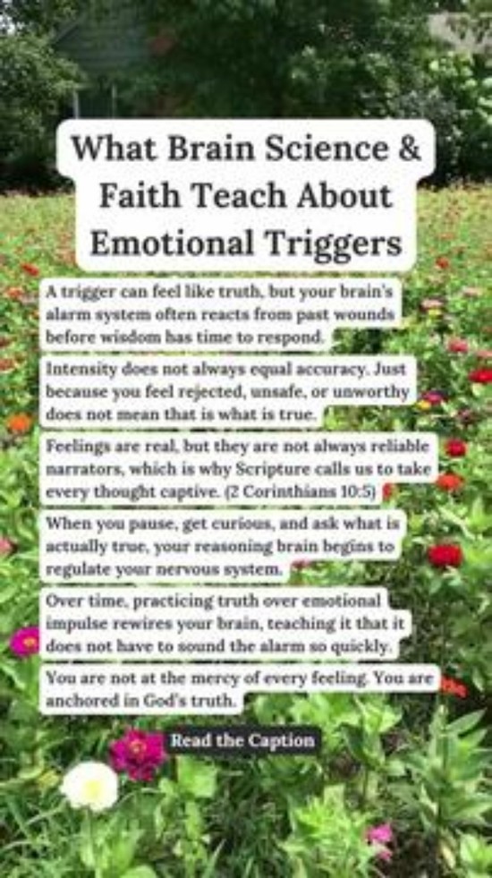 What Brain Science and Faith Teach About Emotional Triggers