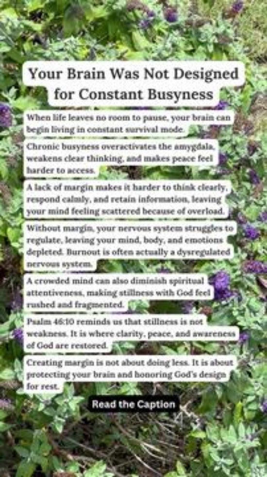Your Brain was Not Designed for Constant Busyness