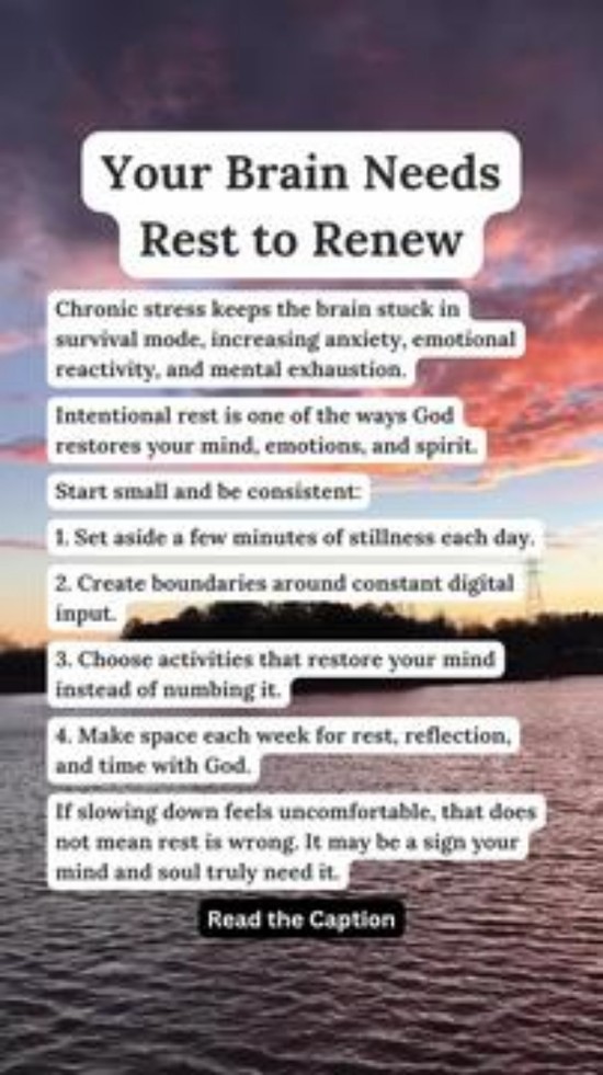 Your Brain Needs Rest to Renew