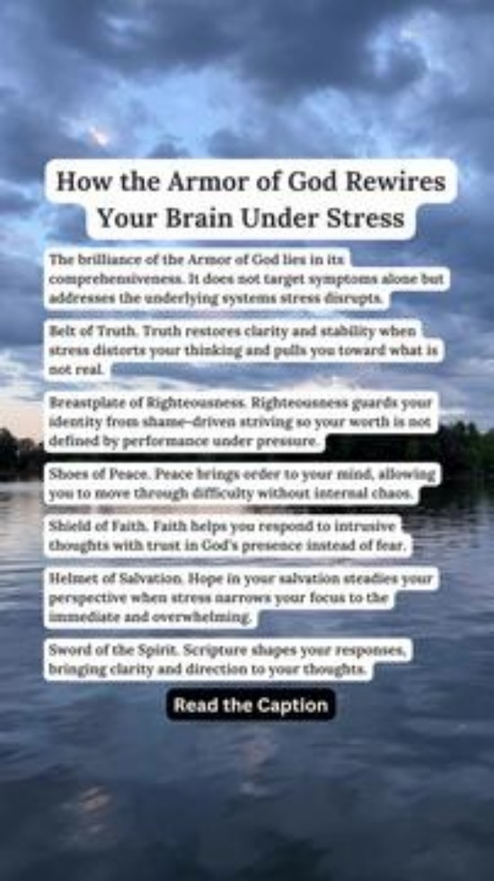How the Armor of God Rewires Your Brain Under Stress