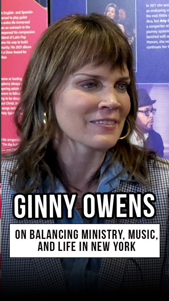 Ginny Owens on Balancing Ministry, Music, and Life in New York