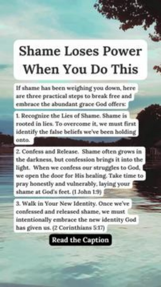 Shame Loses Power When You Do This