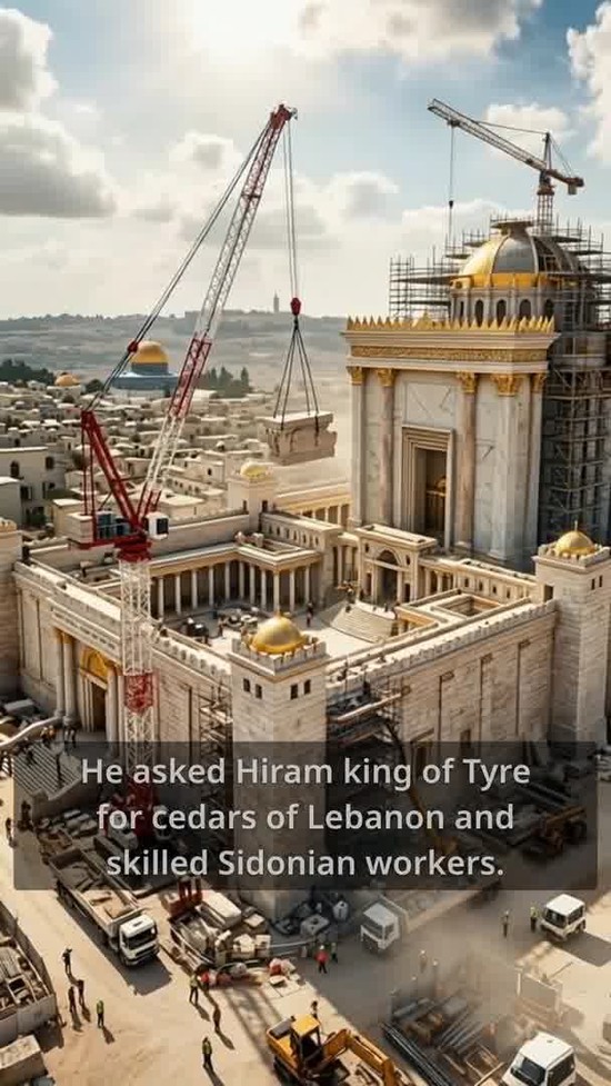 Preparations for Building the Temple