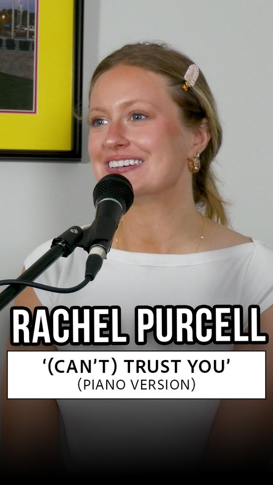 Rachel Purcell Performs Powerful Piano Version of New Single '(Can’t) Trust You'