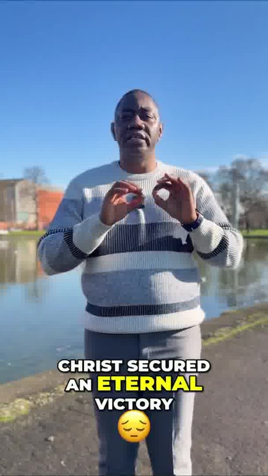 Christ's Eternal Victory: Defeating Satan at the Cross - Gery Malanda HOPFAN EUROPE