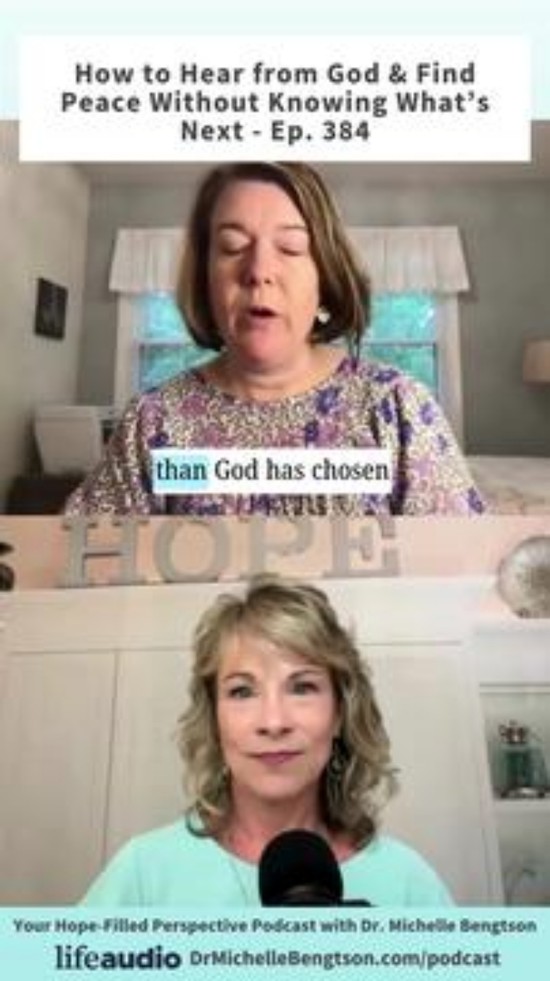 How to Hear from God and Find Peace Without Knowing What’s Next – Episode 384