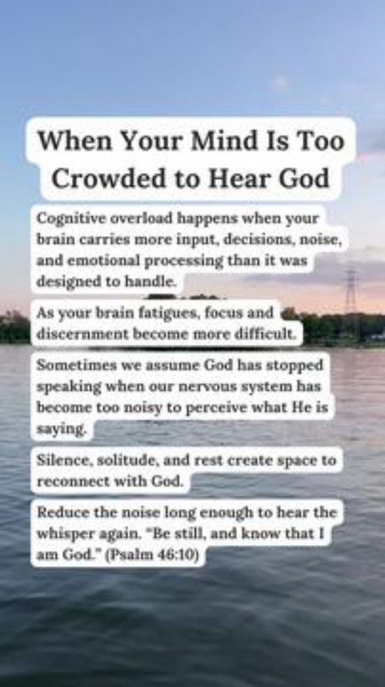 Why Your Brain Struggles to Focus on God