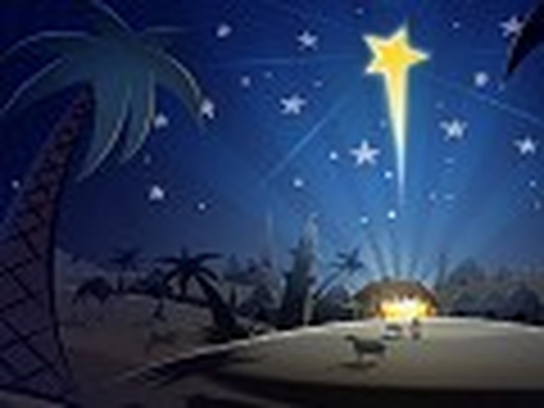 Beautiful Depiction of the Night Jesus Was Born